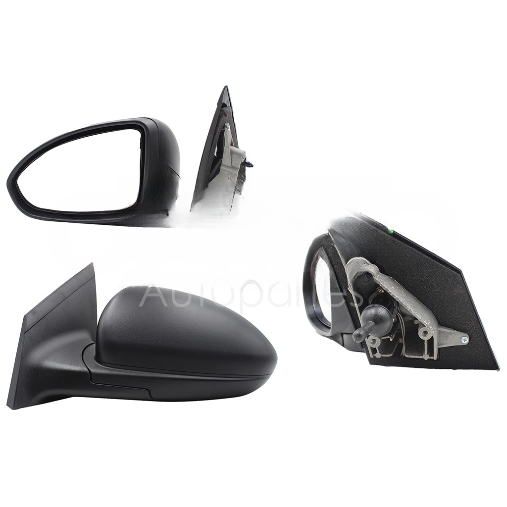 ESPEJO IZQ MANUAL NEGRO POROSO C/CONTROL