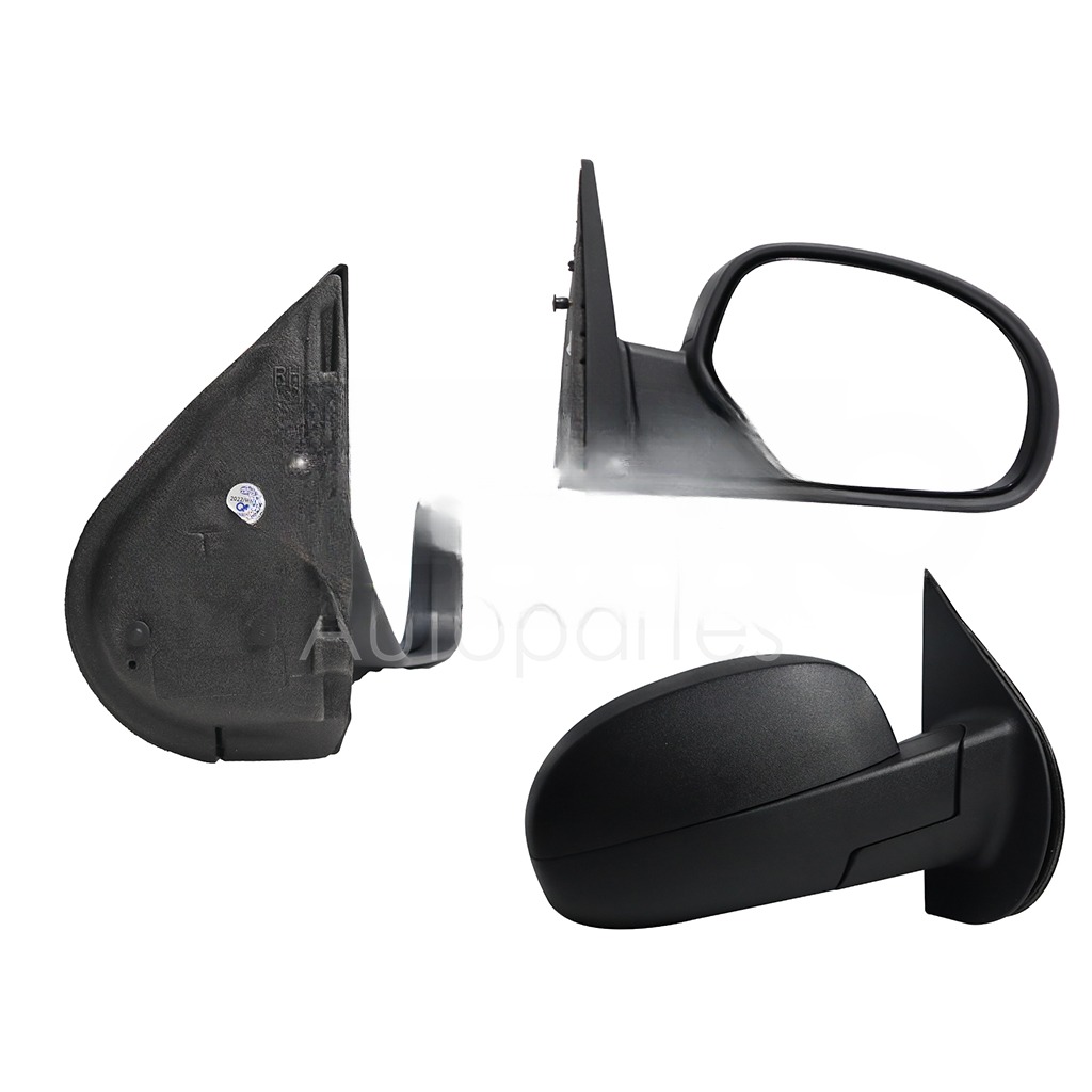 ESPEJO DER MANUAL NEGRO POROSO (SIERRA 07-13/SUBURBAN-TAHOE-YUKON 07-13)