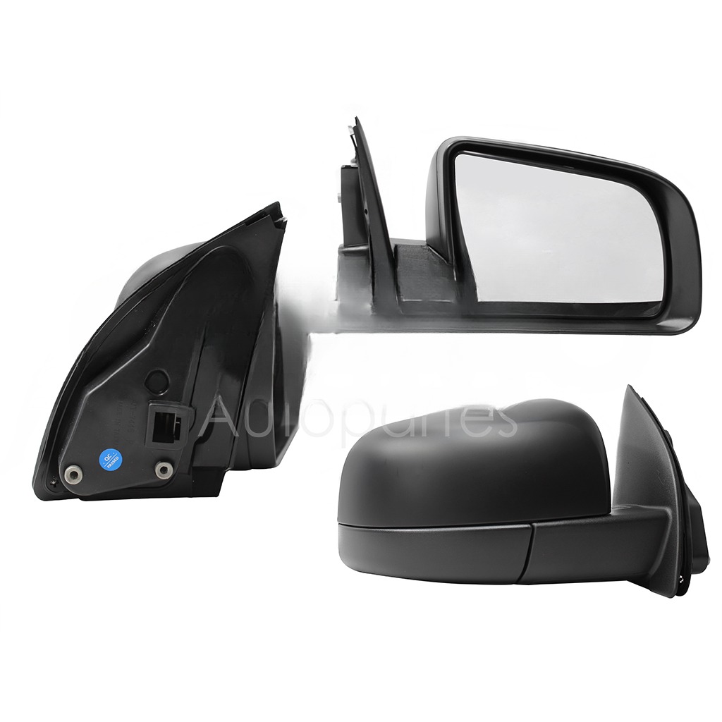 ESPEJO DER MANUAL NEGRO S/CONTROL