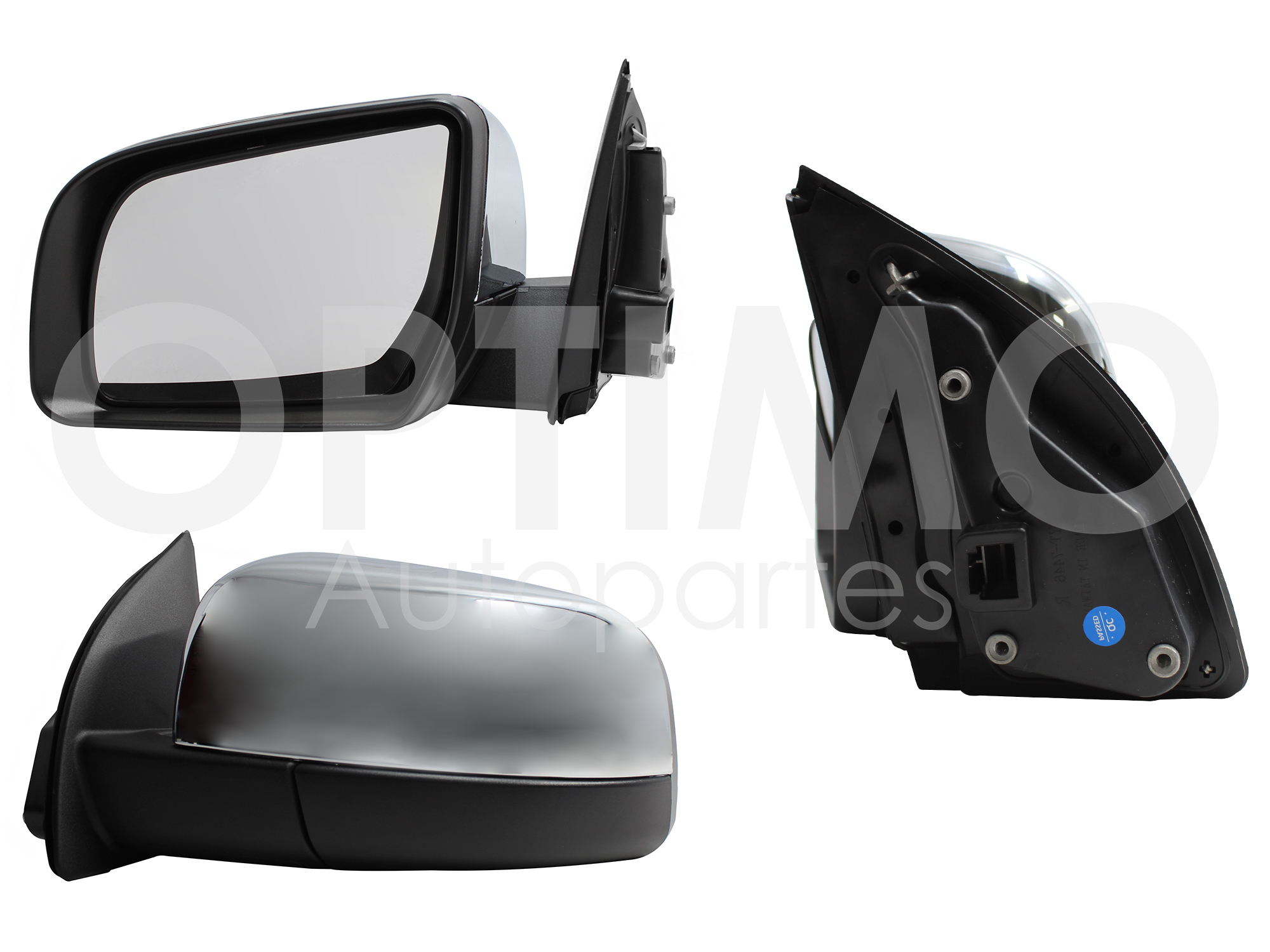 ESPEJO IZQ MANUAL CROMO S/CONTROL