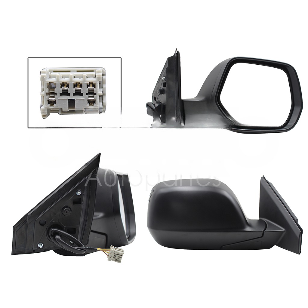 ESPEJO DER ELECT NEGRO P/PINTAR C/DESEMPAÑANTE (5PINES)