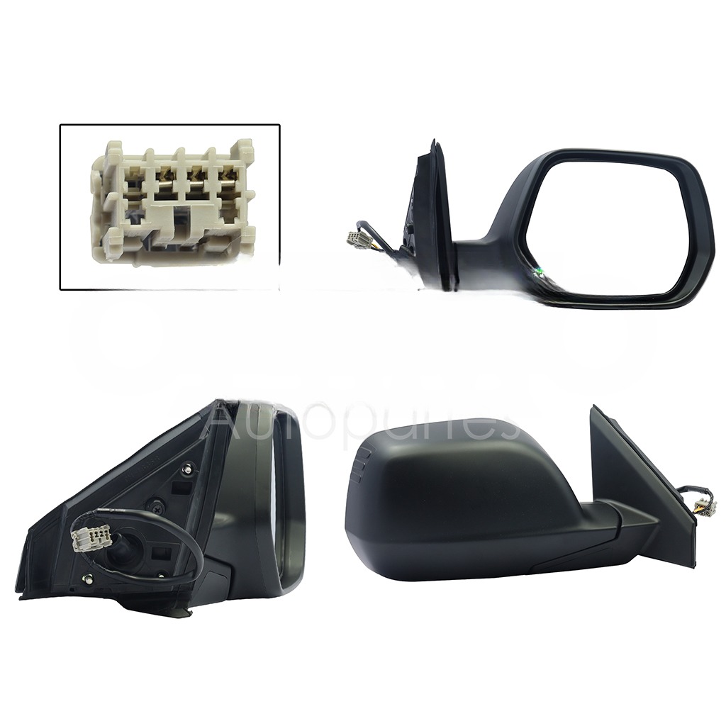 ESPEJO DER ELECT NEGRO P/PINTAR (3PINES)