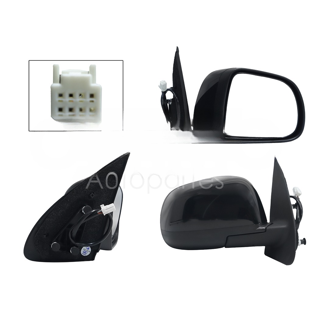 ESPEJO DER ELECT NEGRO P/PINTAR (3PINES)