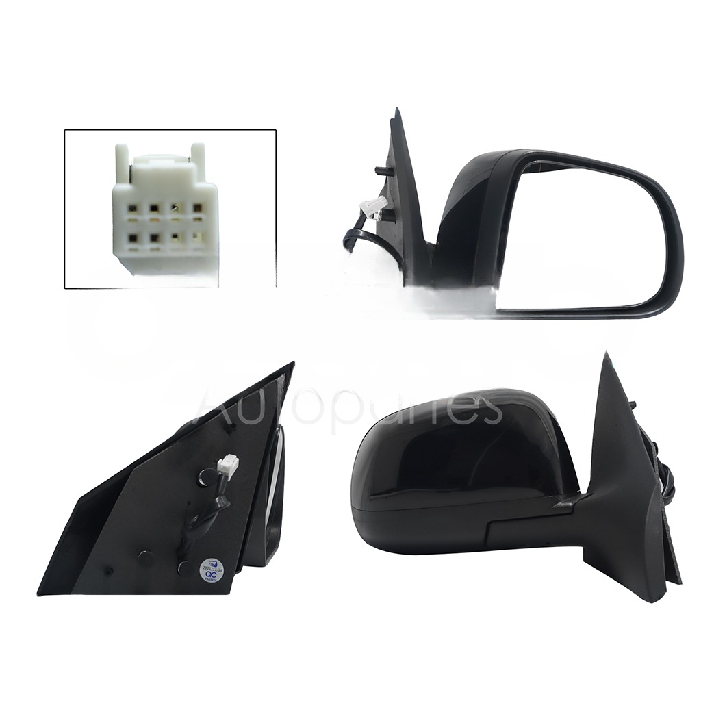 ESPEJO DER ELECT NEGRO P/PINTAR (3PINES)