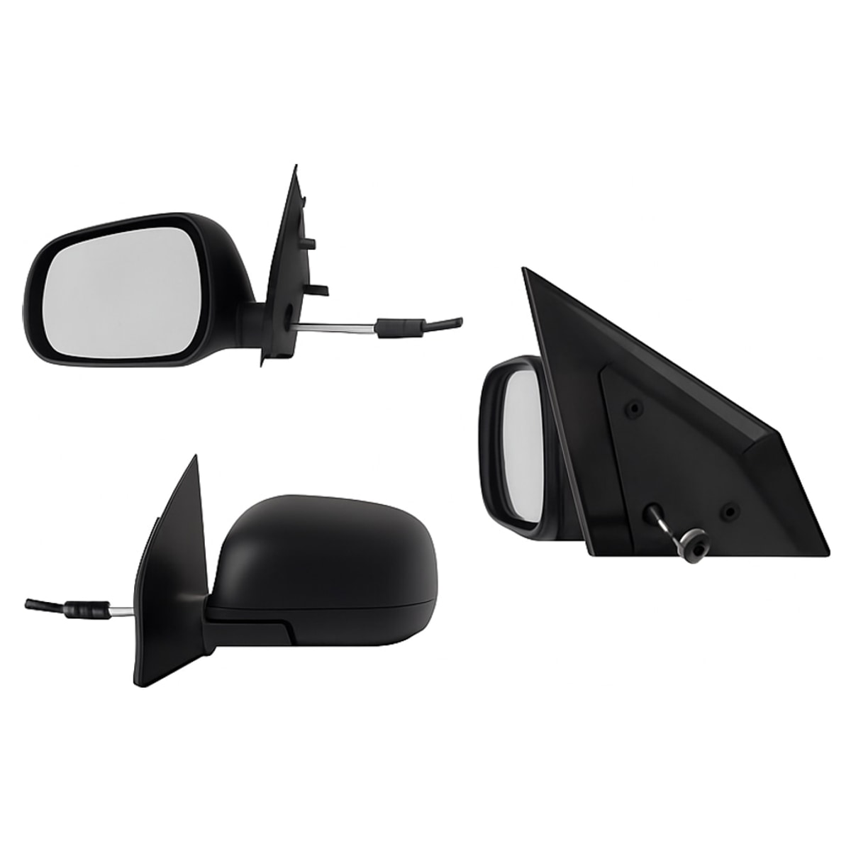 ESPEJO IZQ MANUAL NEGRO POROSO C/CONTROL (V-DRIVE 20-25)