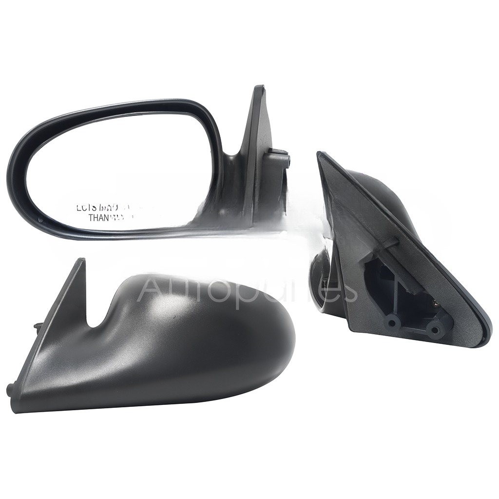 ESPEJO IZQ MANUAL NEGRO POROSO