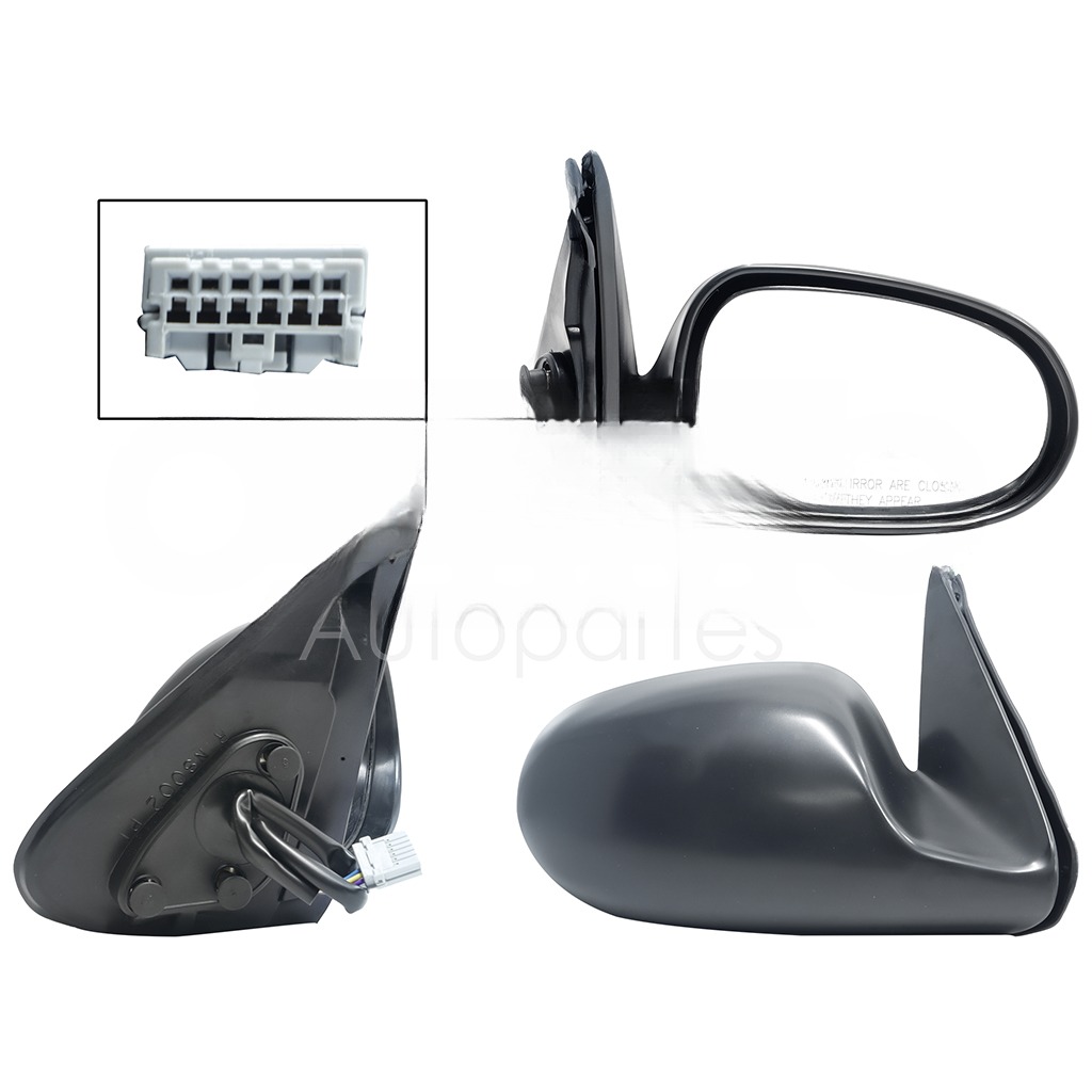 ESPEJO DER ELECT NEGRO P/PINTAR (3PINES)