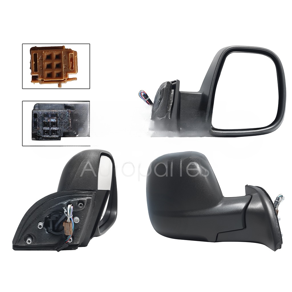 ESPEJO DER ELECT NEGRO POROSO C/DESEMPAÑANTE C/SENSOR TEMPERATURA (7PINES) (RIFTER 20-23 ACTIVE)