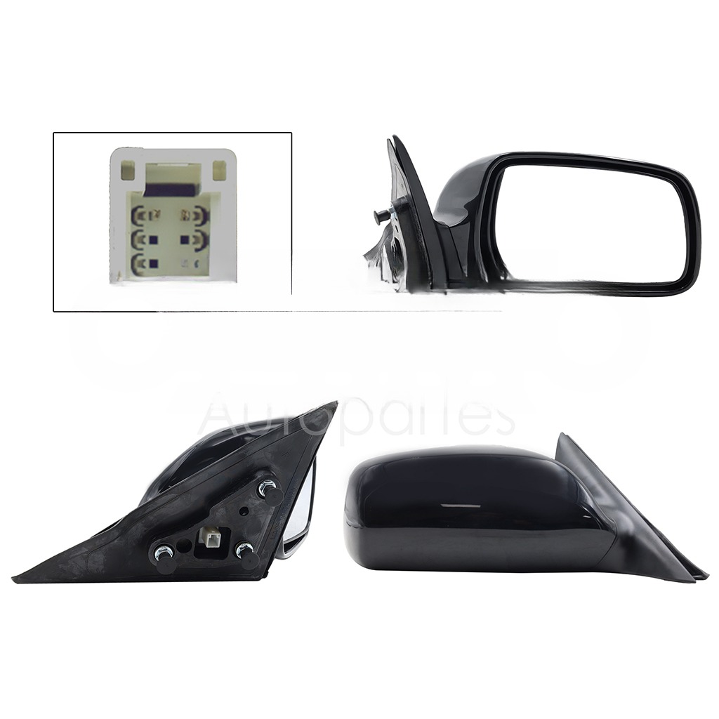 ESPEJO DER ELECT NEGRO P/PINTAR (3PINES)