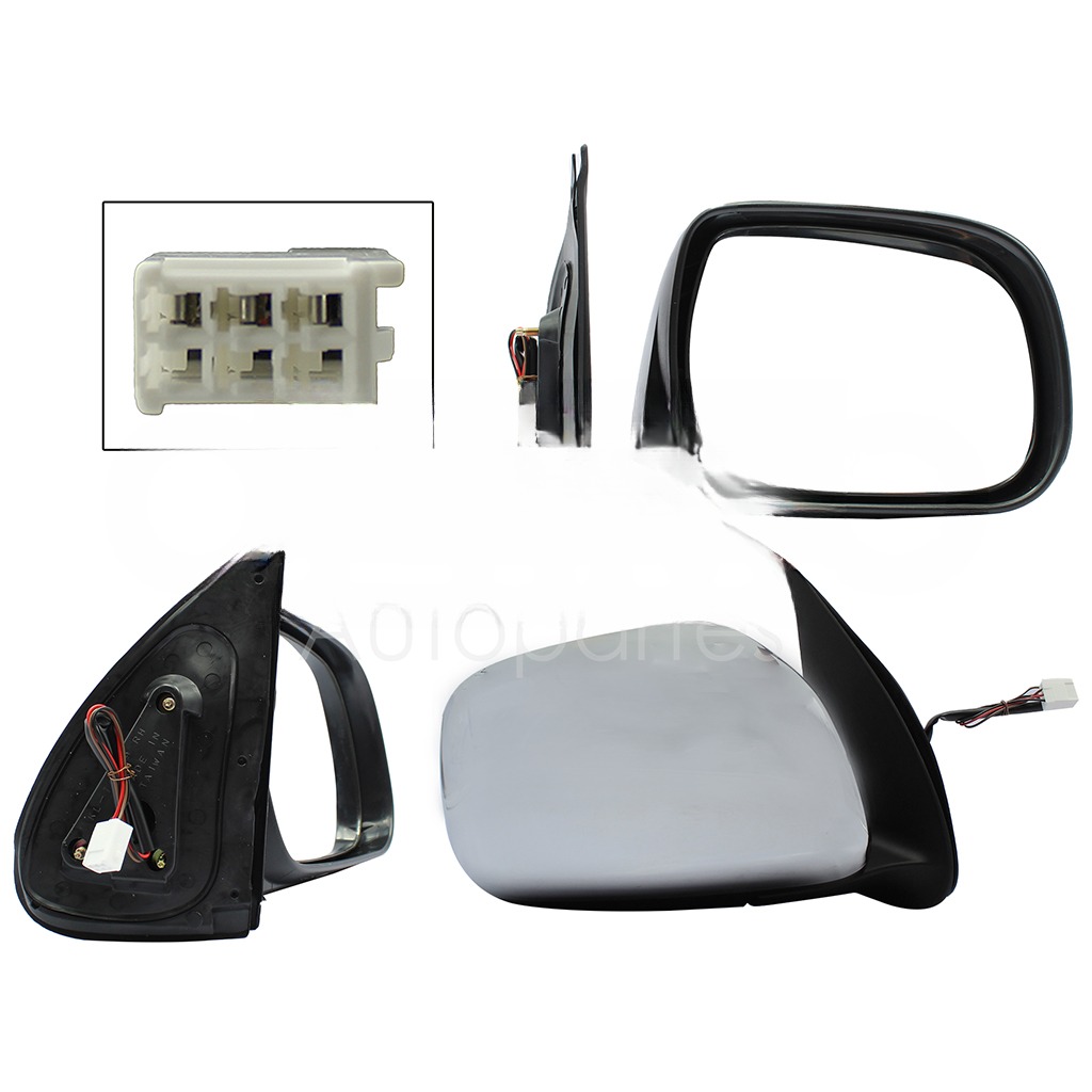 ESPEJO DER ELECT CROMO (3PINES)