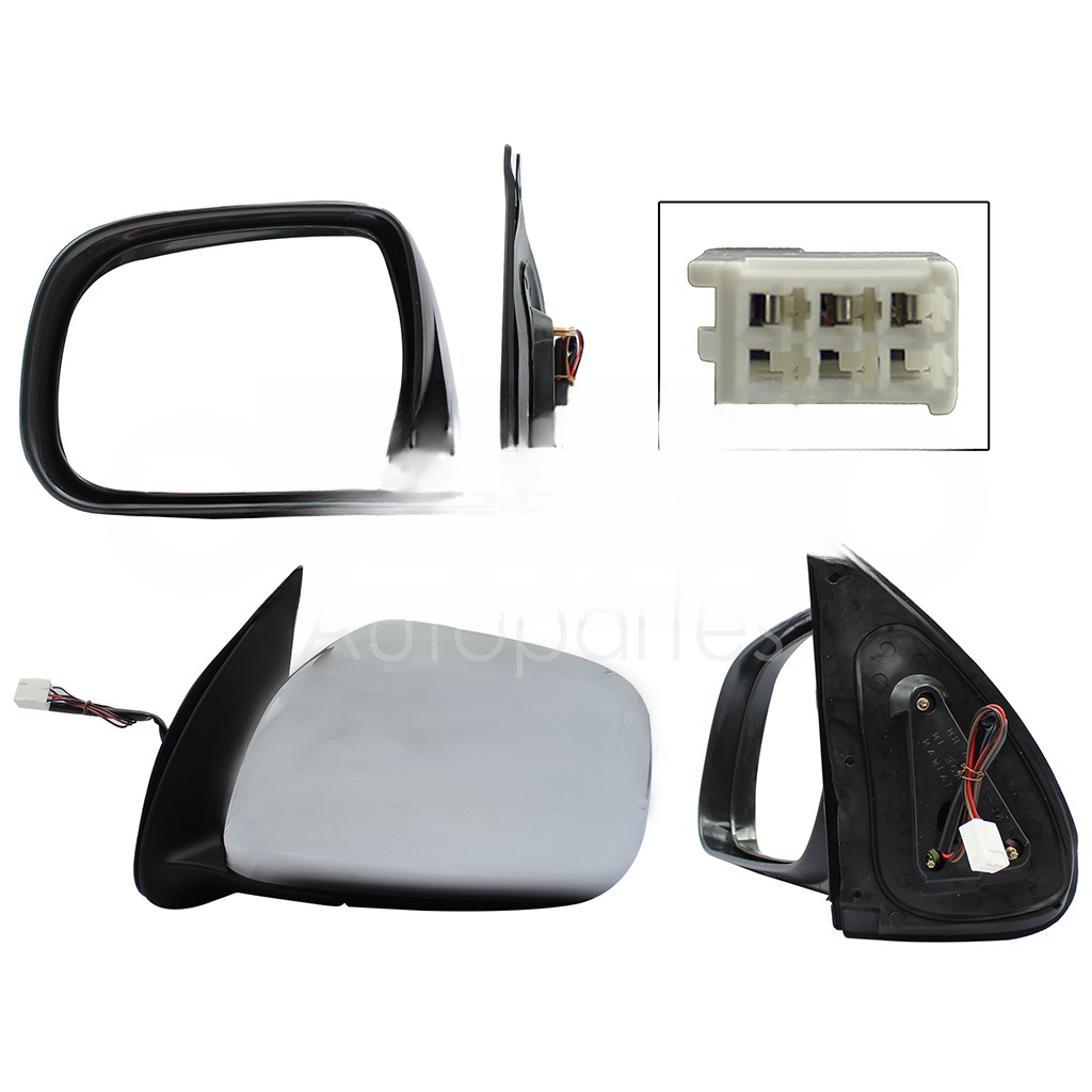 ESPEJO IZQ ELECT CROMO (3PINES)