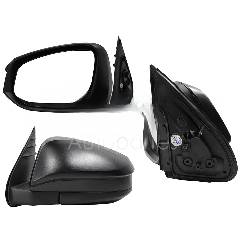 ESPEJO IZQ MANUAL NEGRO POROSO S/CONTROL (SENCILLA)