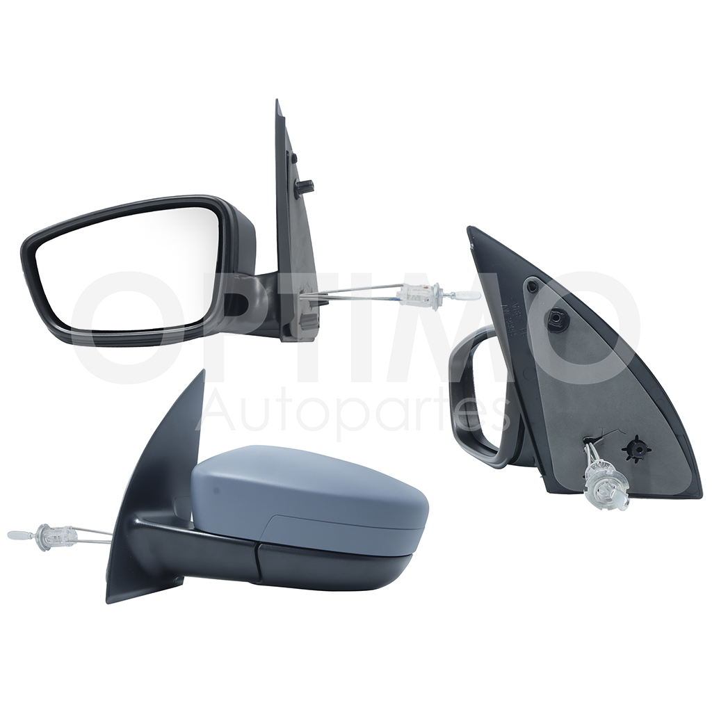 ESPEJO IZQ MANUAL GRIS P/PINTAR C/CONTROL