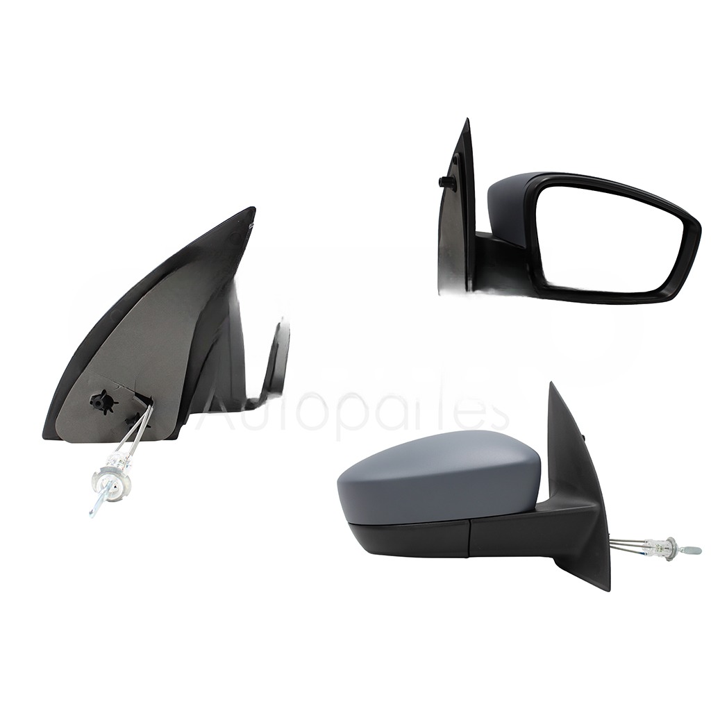 ESPEJO DER MANUAL GRIS P/PINTAR C/CONTROL