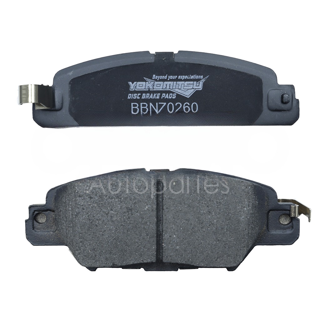 BALATAS TRAS DISCO SEMIMETÁLICA