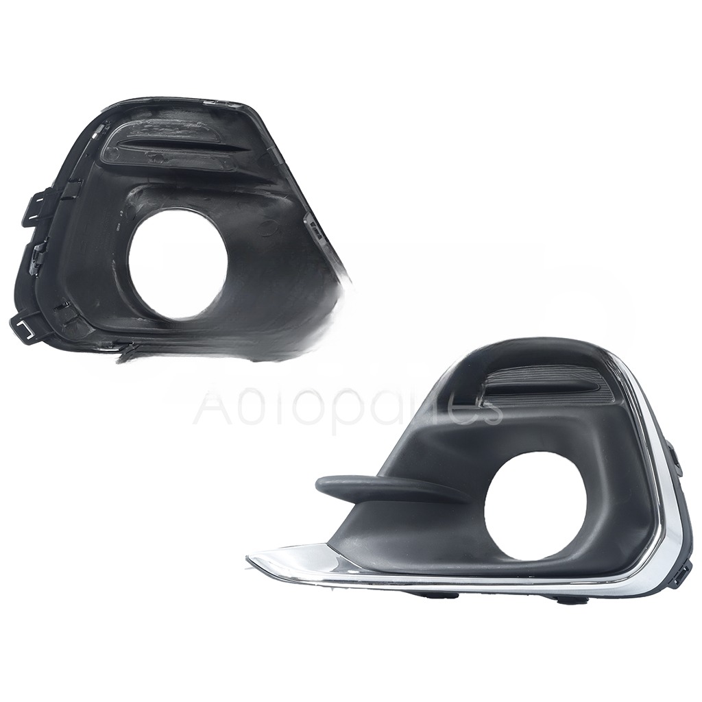 REJILLA IZQ C/HOYO P/FARO AUX C/FILO CROMO DE FACIA DEL (NUEVA LINEA)