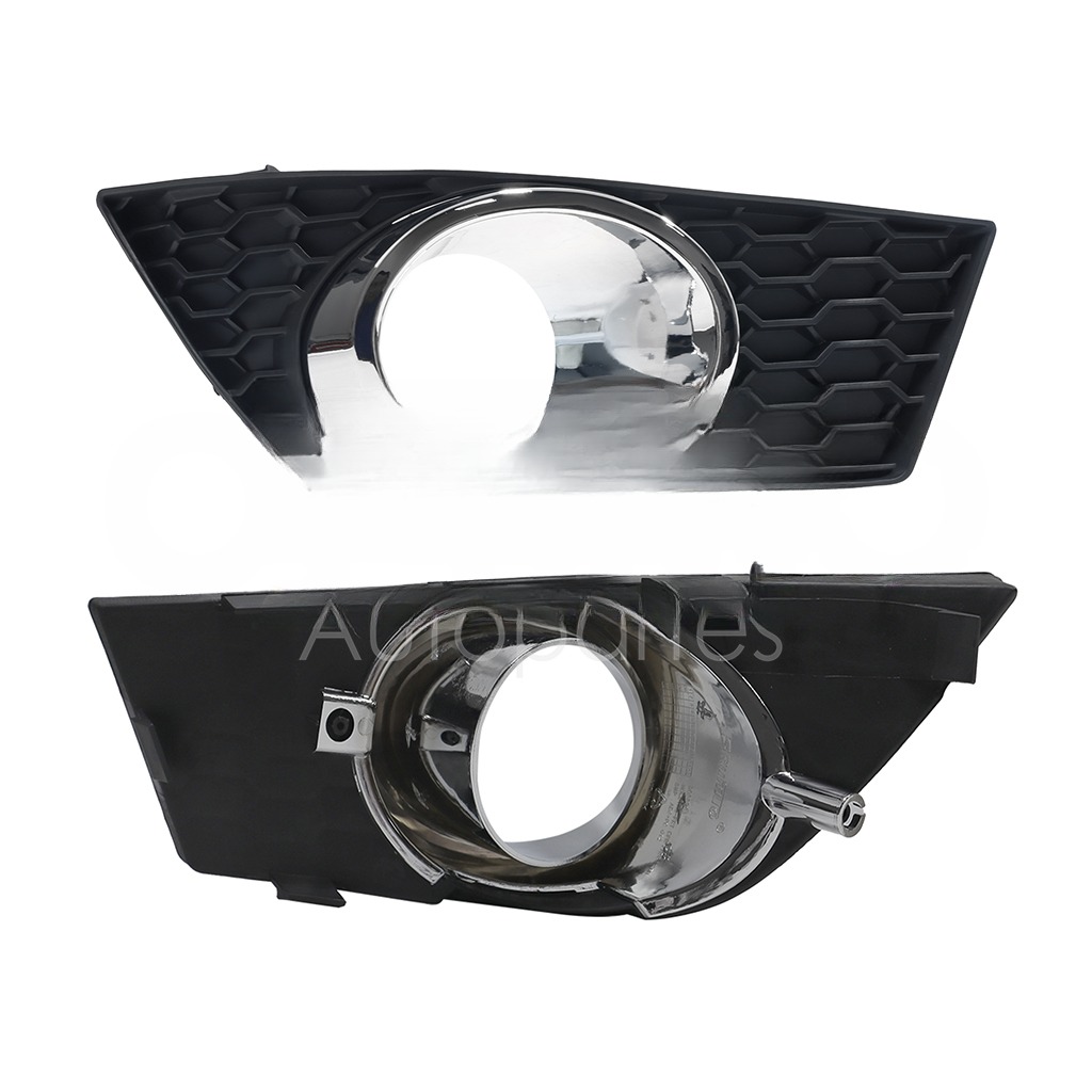 REJILLA DER C/HOYO P/FARO AUX C/ARILLO CROMO DE FACIA DEL