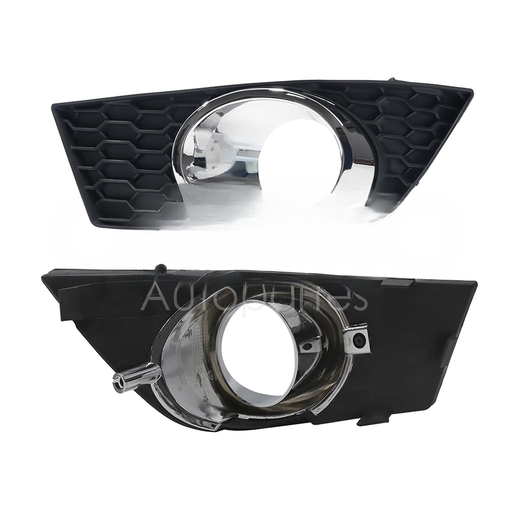 REJILLA IZQ C/HOYO P/FARO AUX C/ARILLO CROMO DE FACIA DEL