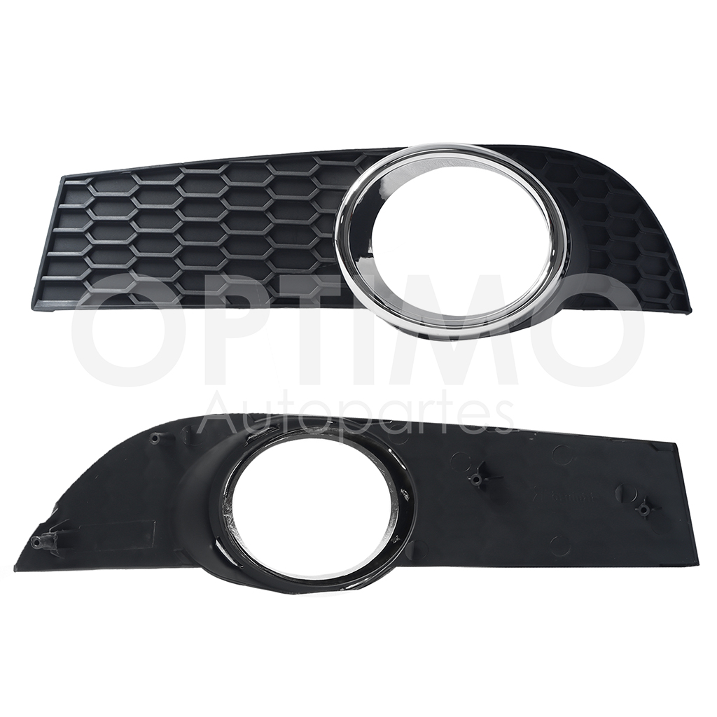 REJILLA IZQ C/HOYO P/FARO AUX C/ARILLO CROMO DE FACIA DEL