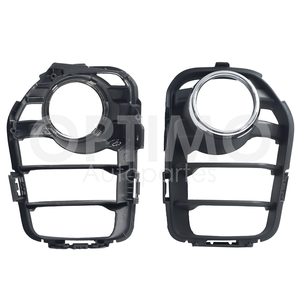 REJILLA DER C/HOYO P/FARO AUX C/ARILLO CROMO DE FACIA DEL