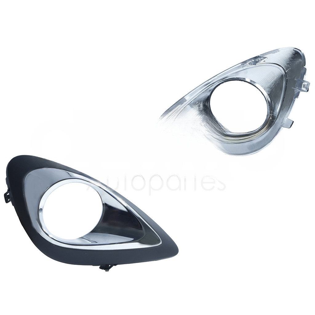 REJILLA DER C/HOYO P/FARO AUX C/ARILLO CROMO DE FACIA DEL