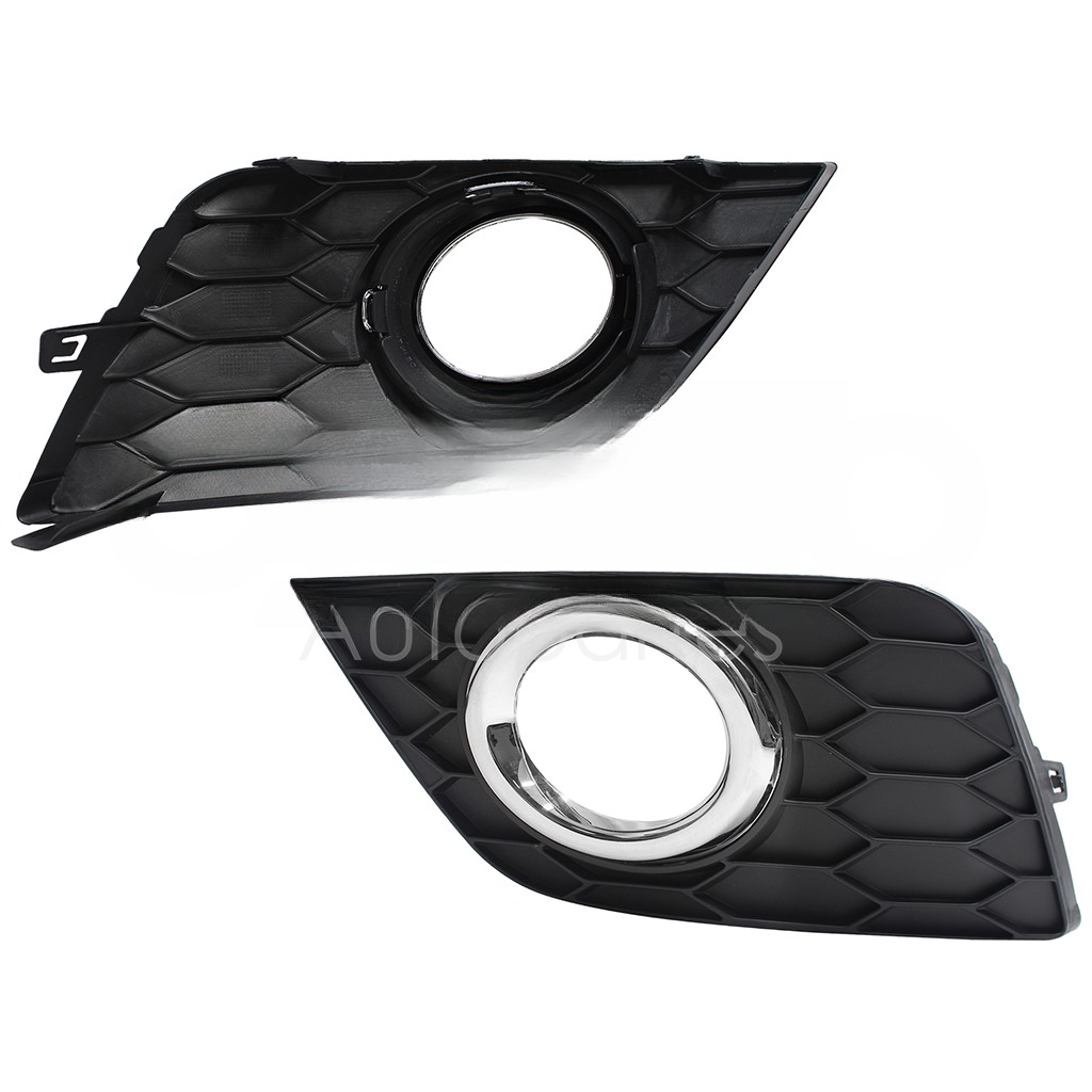 REJILLA IZQ C/HOYO P/FARO AUX C/ARILLO CROMO DE FACIA DEL