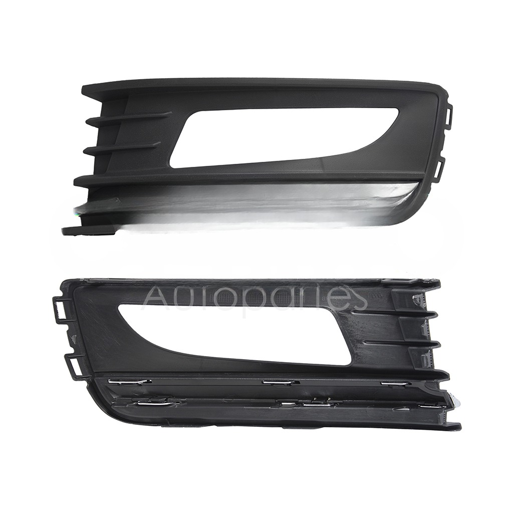 REJILLA IZQ C/HOYO P/FARO AUX C/FILO CROMO DE FACIA DEL