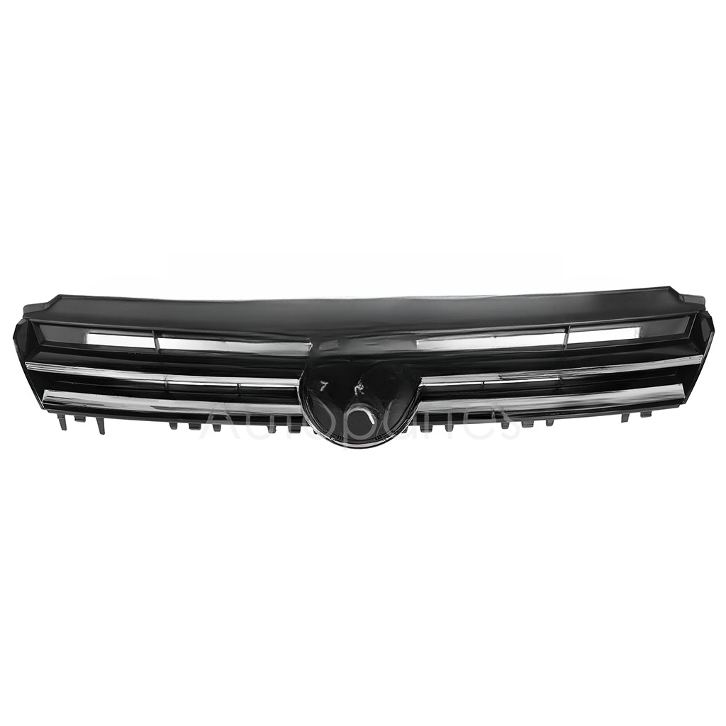 PARRILLA NEGRA C/FILO CROMO