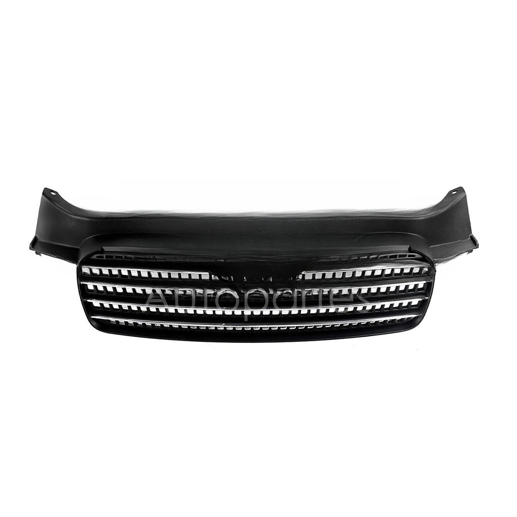 PARRILLA NEGRA C/FILOS CROMOS