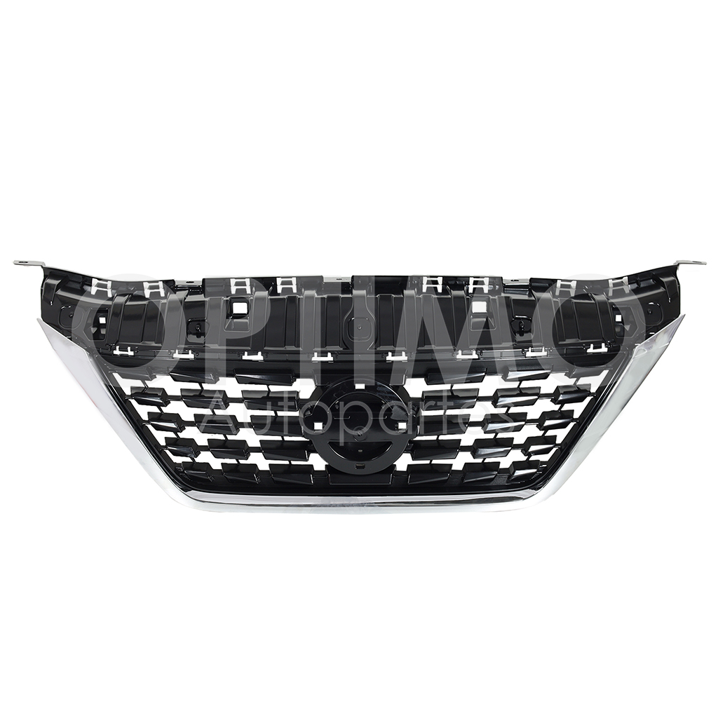 PARRILLA NEGRA C/FILO CROMO