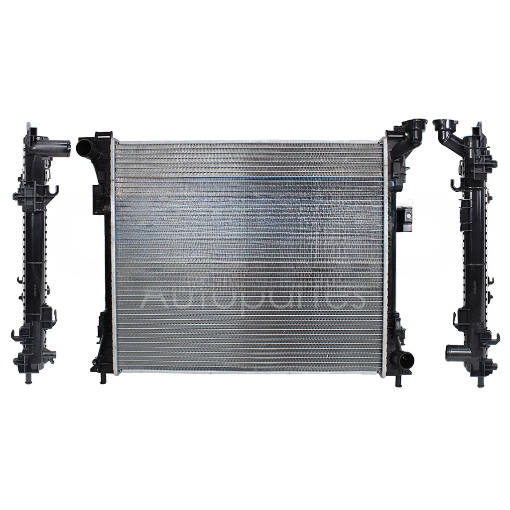 RADIADOR AGUA C/S AIRE AUT 620*520*32MM (VW ROUTAN 08-12) T/SOLDADO