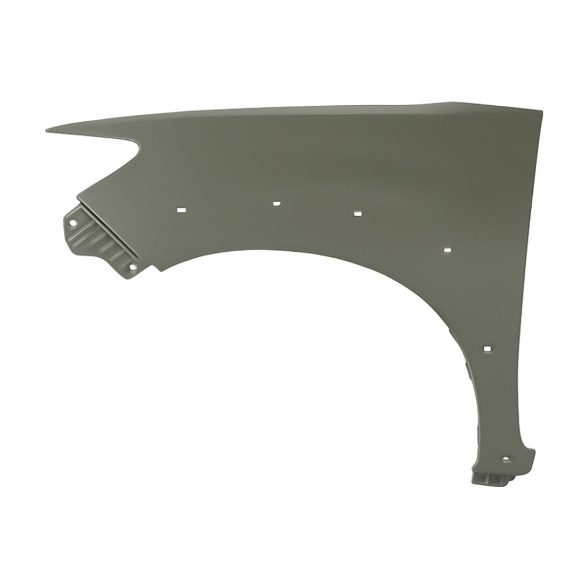 SALPICADERA IZQ S/HOYO P/CUARTO C/HOYO P/MOLDURA (COLOR/GRIS)