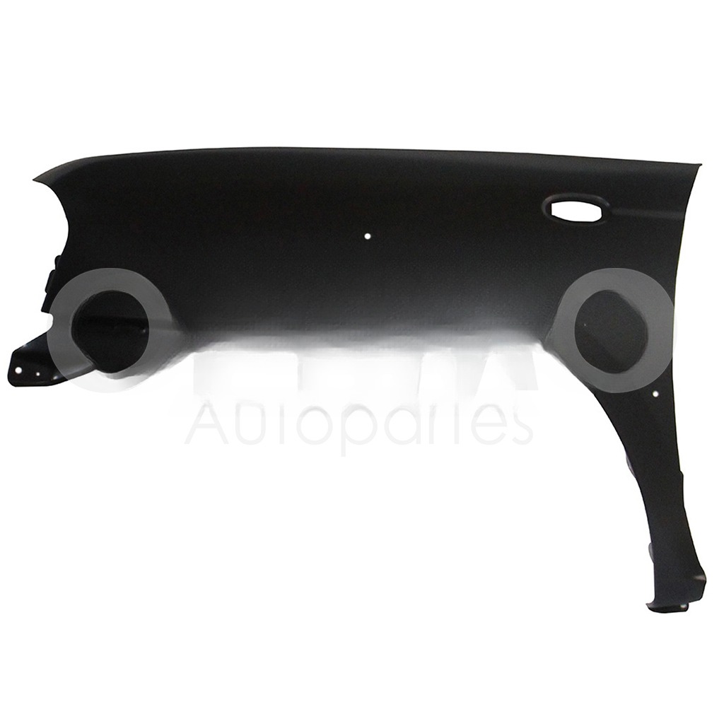 SALPICADERA IZQ C/HOYO P/CUARTO Y MOLDURA (FRONTIER 4WD 11-15) (COLOR/NEGRO)