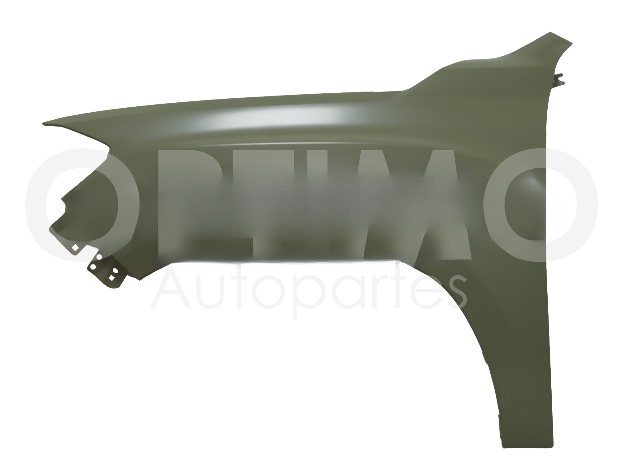 SALPICADERA IZQ S/HOYO P/CUARTO (SENCILLO/DOBLE CABINA) (COLOR/GRIS)