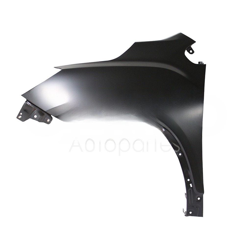 SALPICADERA IZQ C/HOYO P/MOLDURA (COLOR/NEGRO)