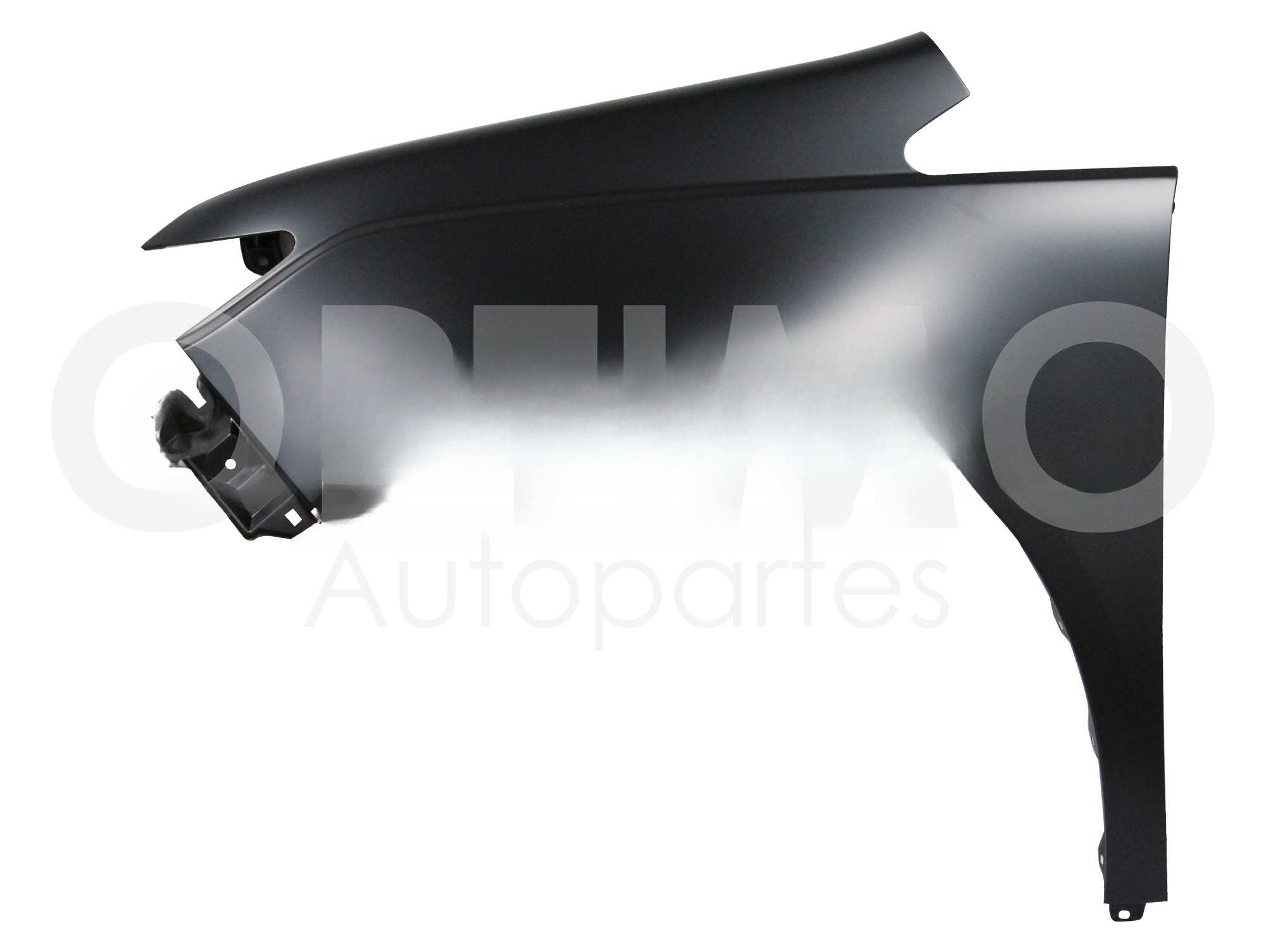 SALPICADERA IZQ S/HOYO P/CUARTO (COLOR/NEGRO)