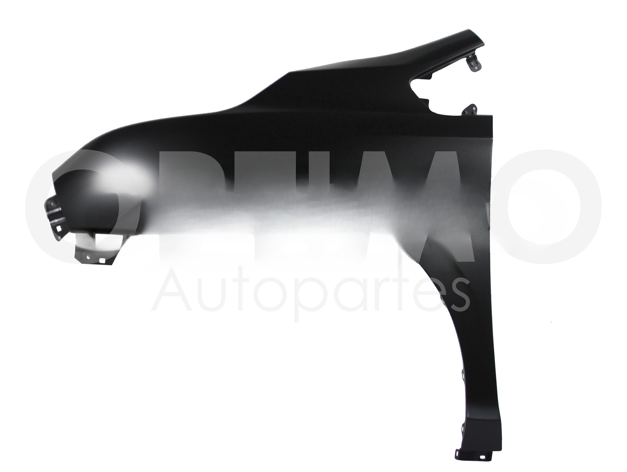 SALPICADERA IZQ S/HOYO P/CUARTO (COLOR/NEGRO)