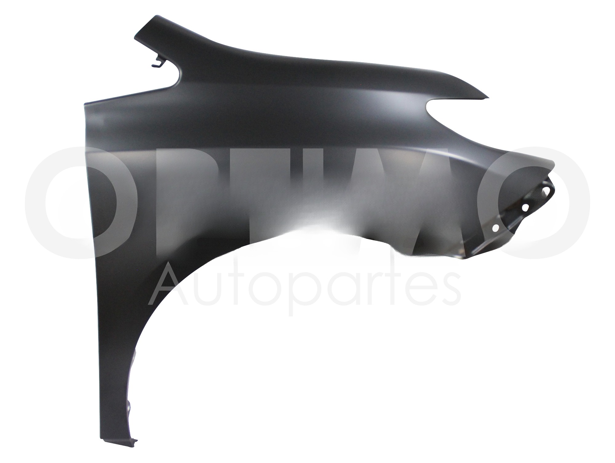 SALPICADERA DER S/HOYO P/CUARTO Y ANTENA (COLOR/NEGRO)