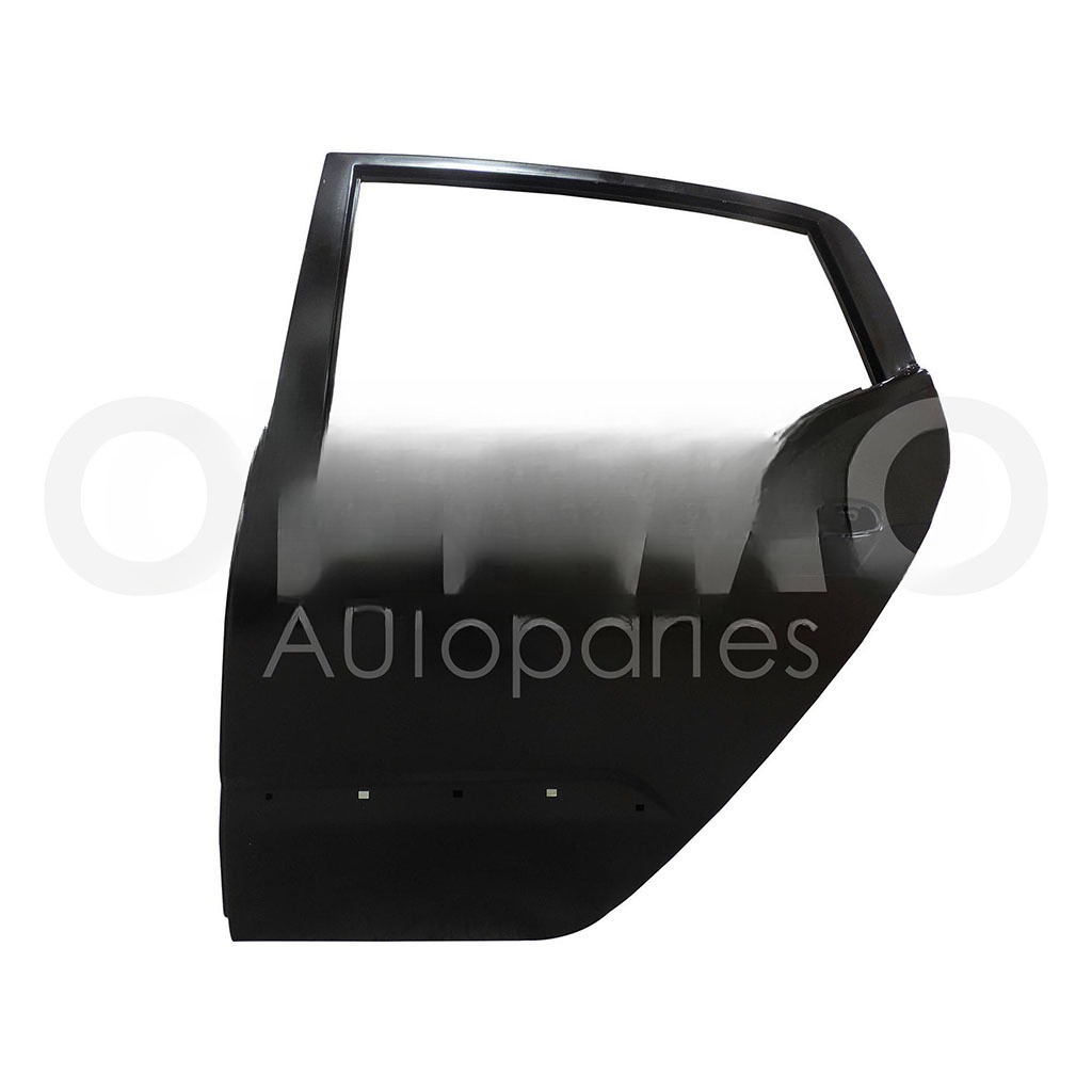 PUERTA TRASERA IZQ C/HOYO P/MOLDURA (COLOR/NEGRO)