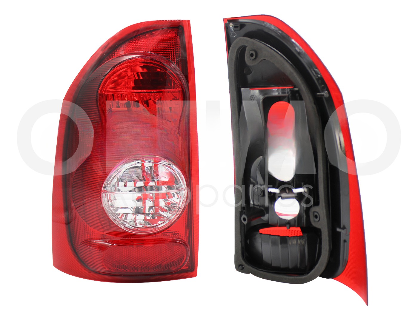 CALAVERA IZQ S/ARNES (ROJO/BLANCO)