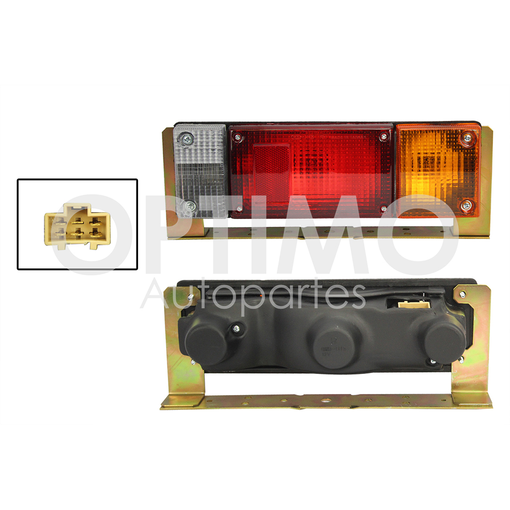 CALAVERA DER C/ARNES ESTACA C/BASE METAL (NP-300 D-22 08-15/NP-300 D-23 16-25) (