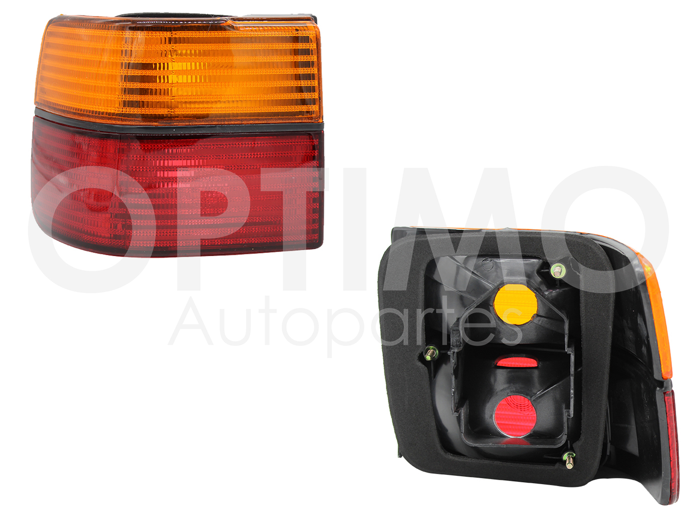 CALAVERA IZQ EXT S/ARNES (AMBAR/ROJO)