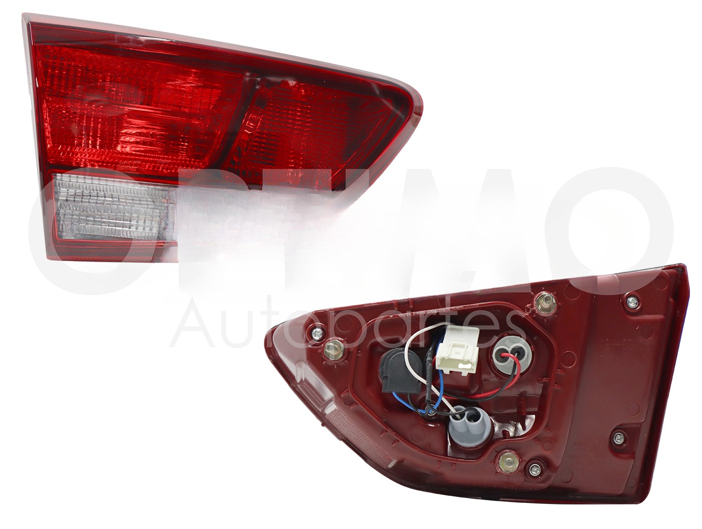 CALAVERA IZQ INT C/ARNES 4PTAS (ROJO/BLANCO)