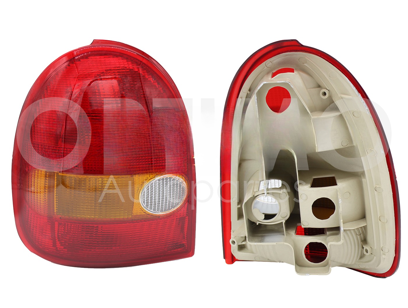 CALAVERA IZQ S/ARNES (JOY) (ROJO/AMBAR/BLANCO)