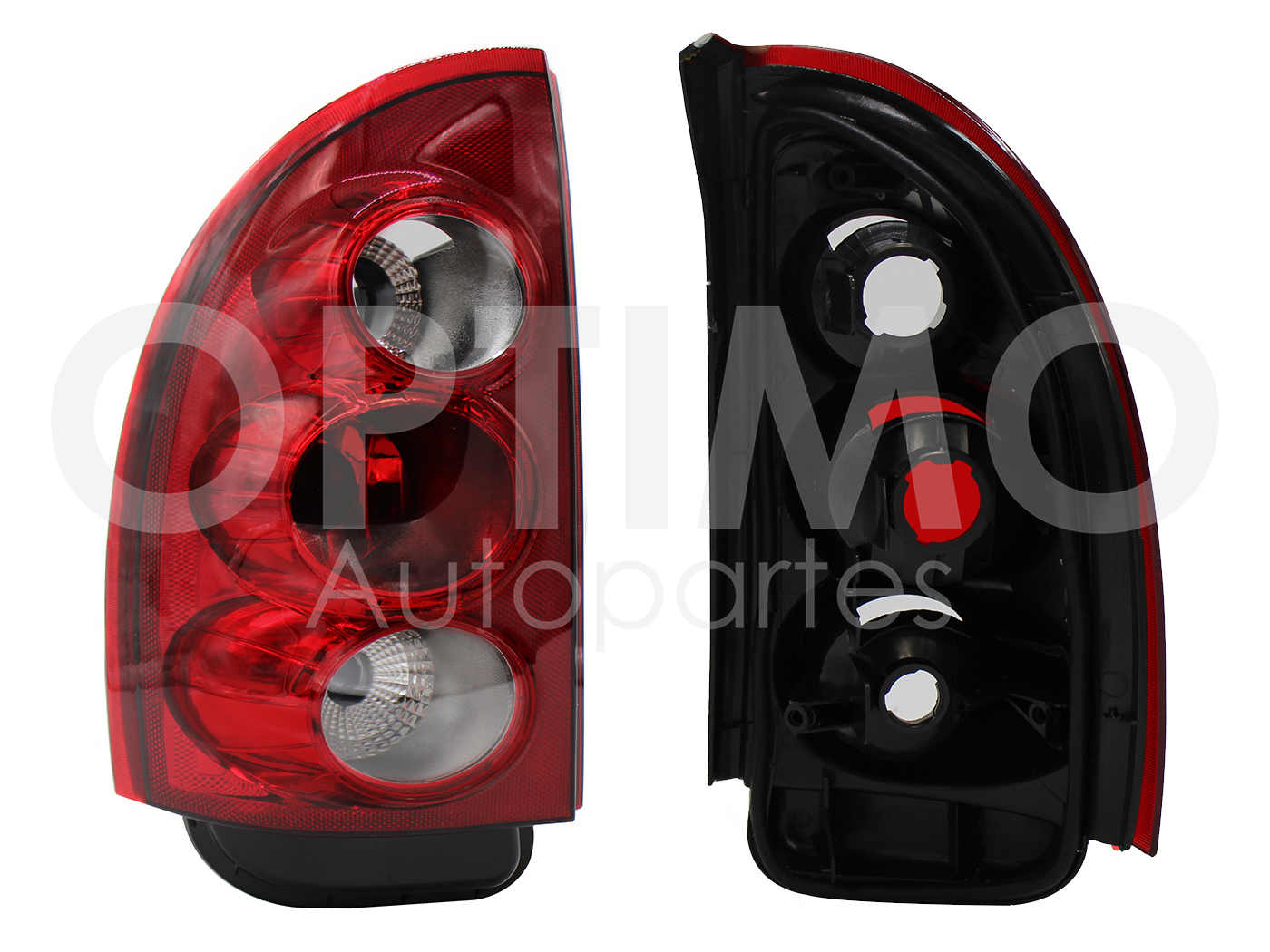 CALAVERA IZQ S/ARNES (SWING) (BLANCO/ROJO/BLANCO)