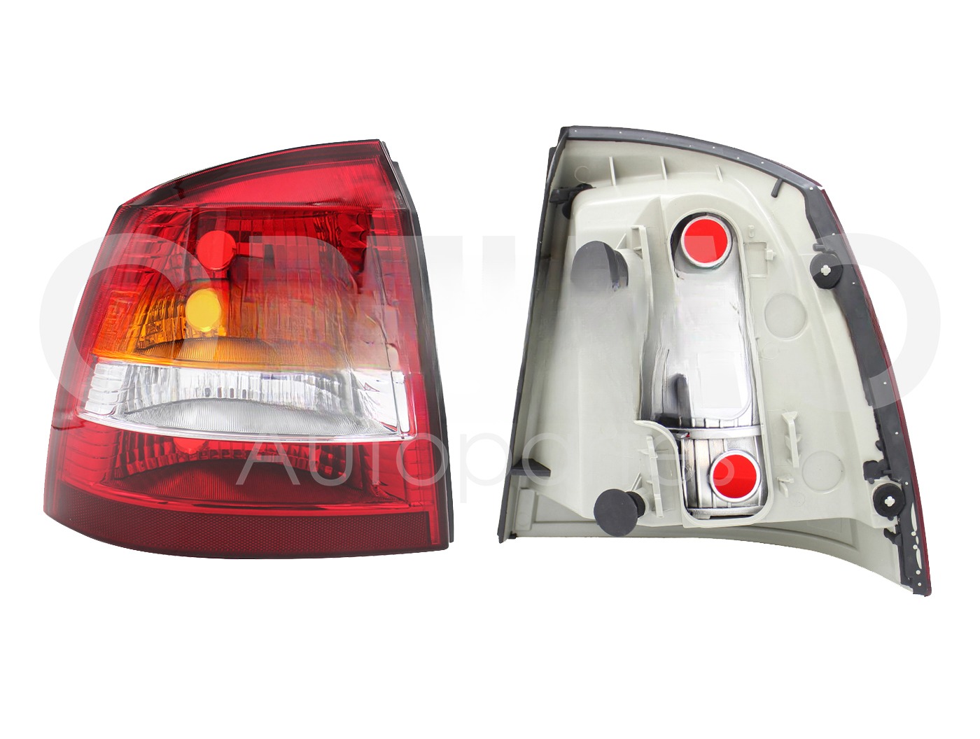 CALAVERA IZQ S/ARNES CLARA 3-5PTAS (ROJO/AMBAR/BLANCO)