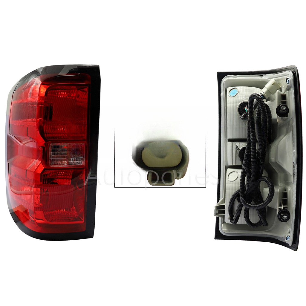 CALAVERA IZQ C/ARNES (CONECTOR CUADRADO) (ROJO/BLANCO/ROJO)