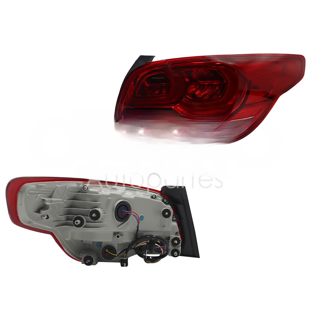 CALAVERA DER C/ARNES C/LED (ROJO/BLANCO/ROJO)