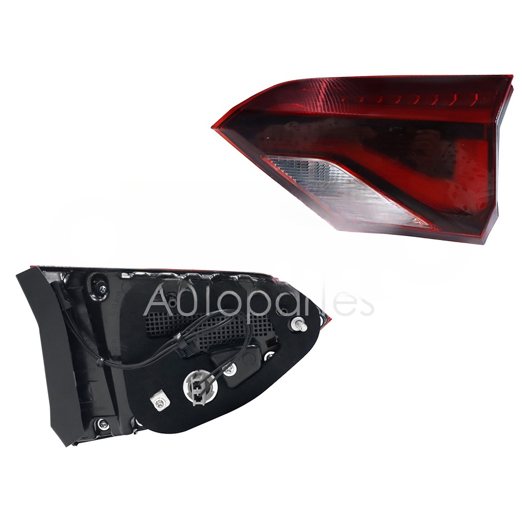 CALAVERA DER INT C/ARNES C/LED (ROJO/BLANCO)