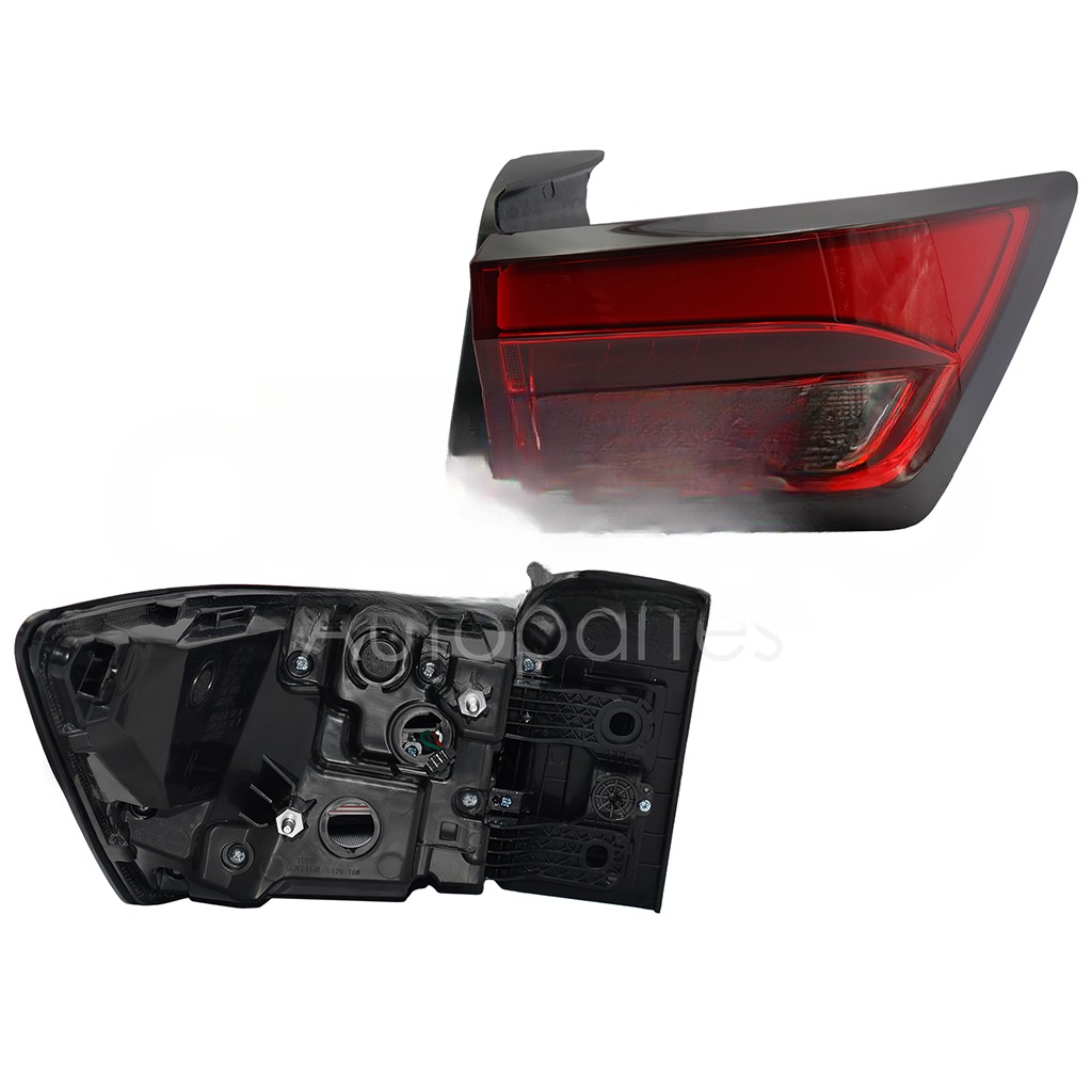 CALAVERA DER EXT S/ARNES C/LED OSCURA FILO NEGRO 4PTAS (ROJO/AMBAR/BLANCO)